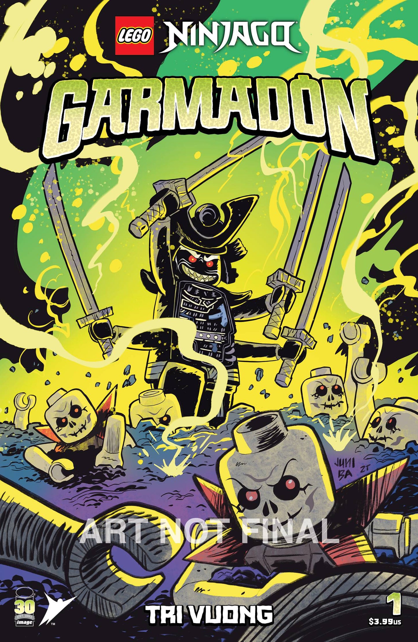 Lego Ninjago Garmadon #1 (Of 5) C Juni Ba Variant (04/06/2022) Image