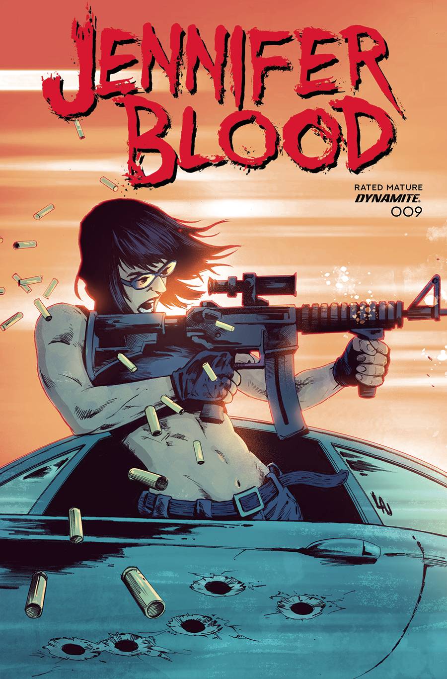Jennifer Blood #9 B Jonathan Lau Variant (Mr) (06/15/2022) Dynamite - Golden Apple Comics
