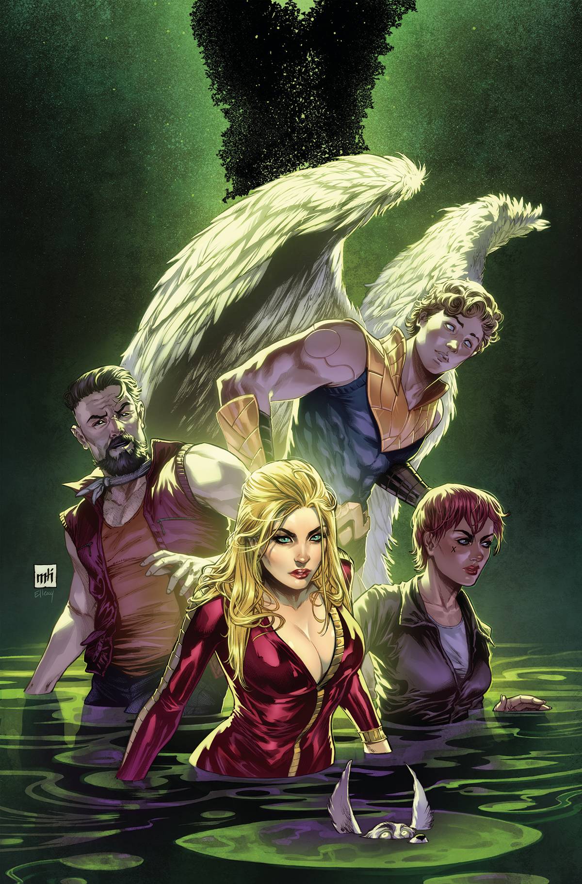 Barbarella #9 Q 1:11 Mike Krome Virgin FOC Bonus Variant (04/27/2022) Dynamite