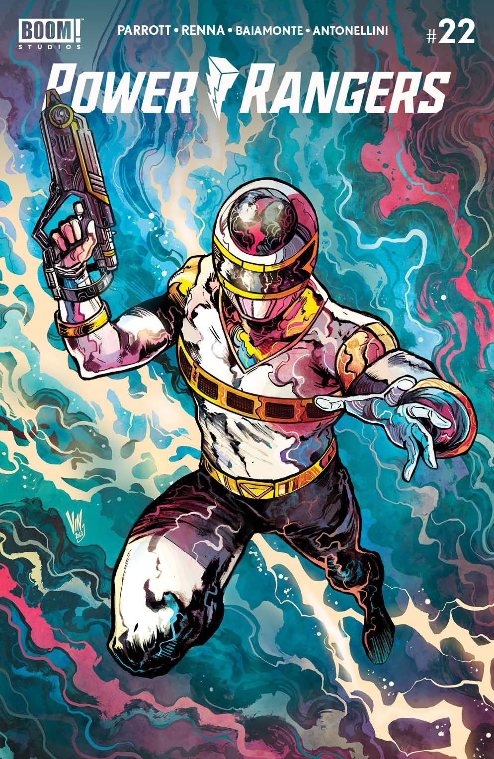 Power Rangers #22 F Foc Reveal Vincenzo Riccardi Variant (C: 1-0-0) (08/10/2022) Boom - Golden Apple Comics