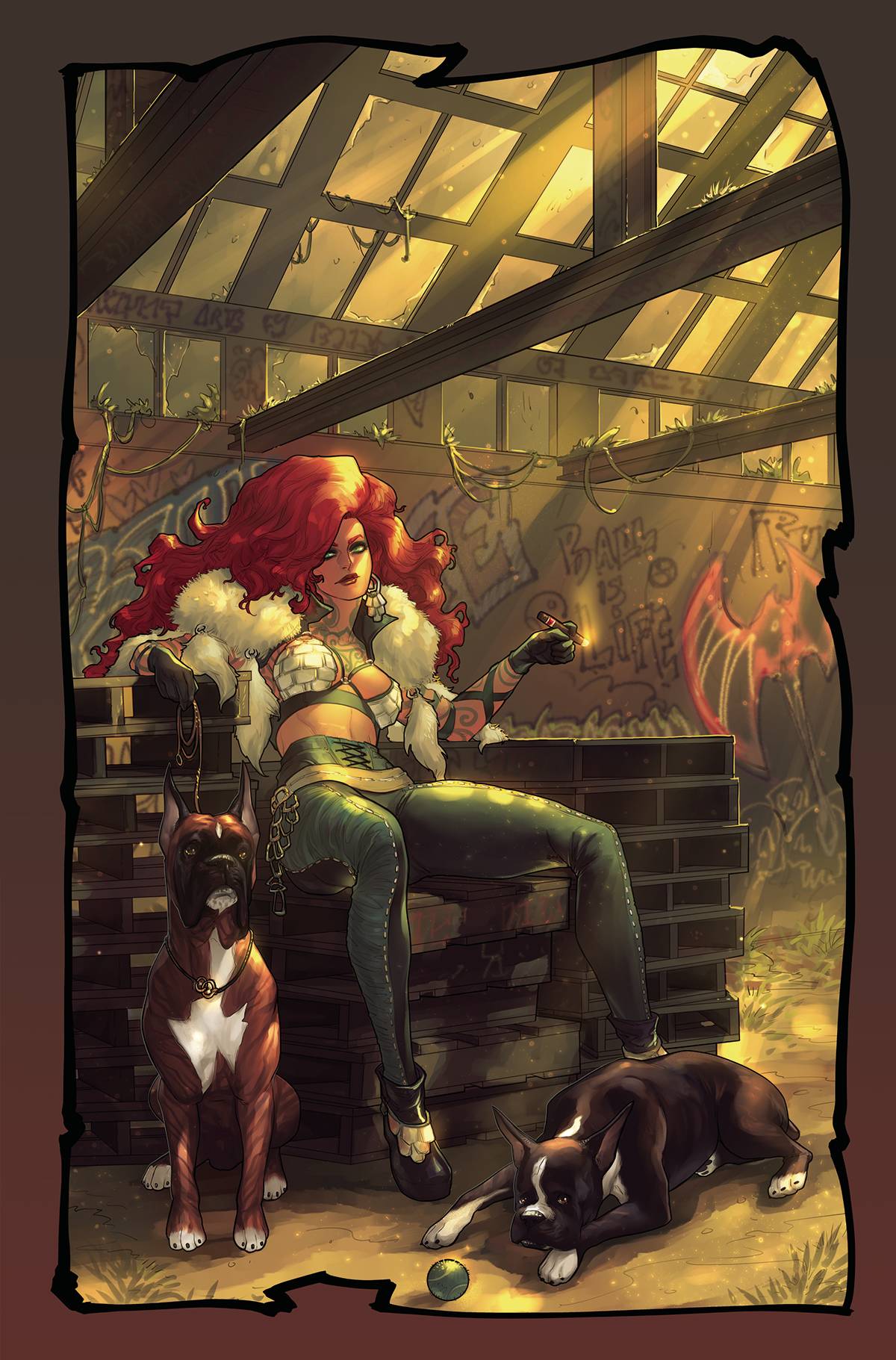 Invincible Red Sonja #9 U 1:11 Meghan Hetrick Street Art Virgin FOC Bonus Variant (06/08/2022) Dynamite - Golden Apple Comics