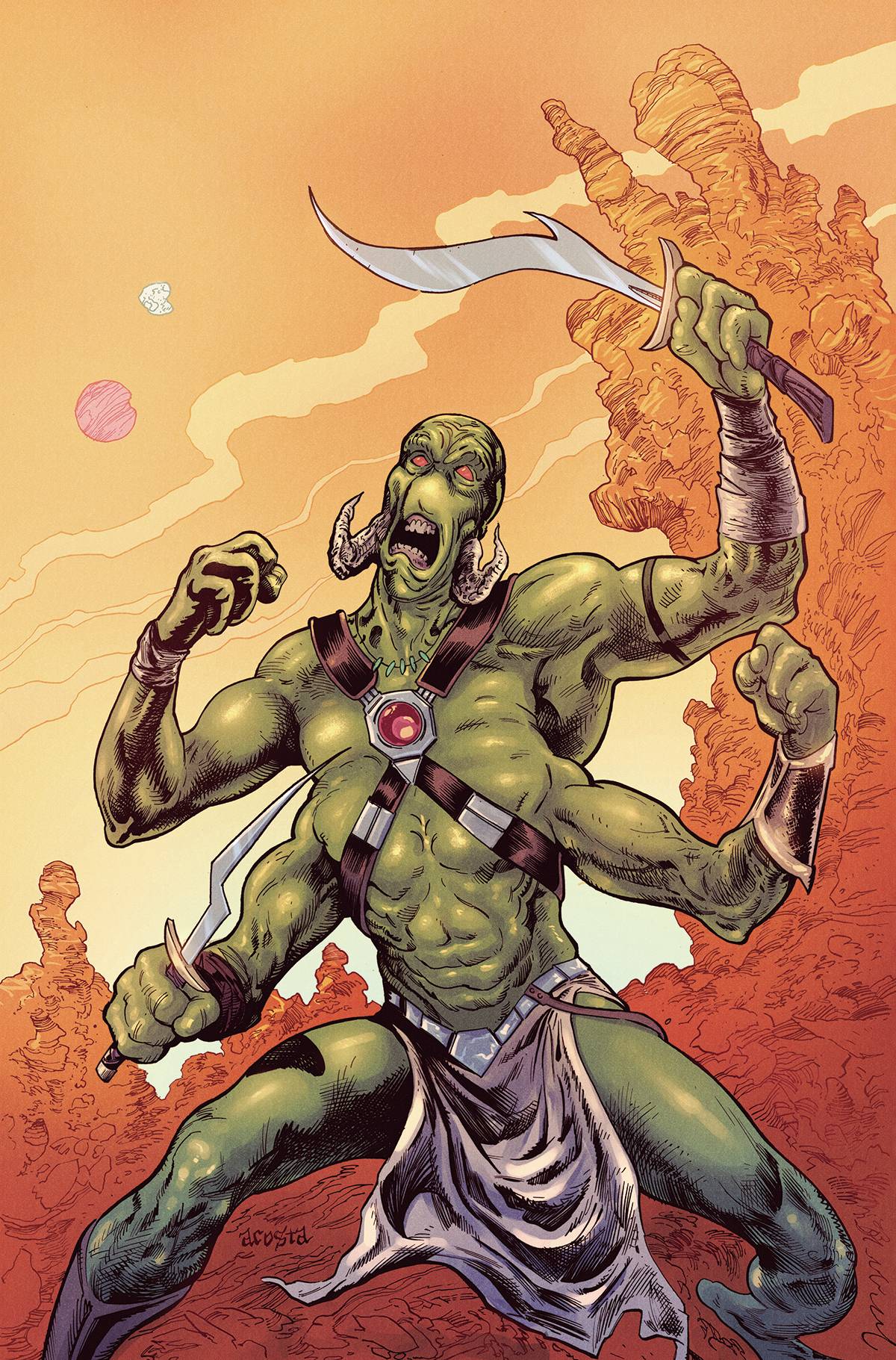 John Carter Of Mars #3 N 1:11 Dave Acosta Virgin FOC Bonus Variant (06/22/2022) Dynamite - Golden Apple Comics