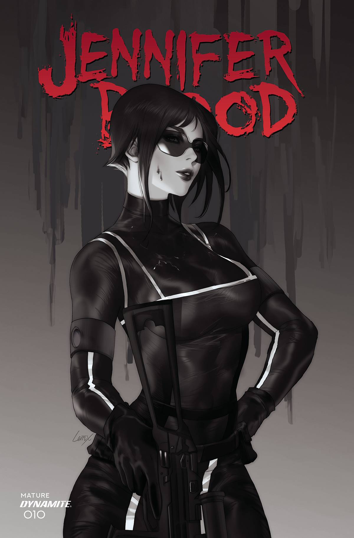 Jennifer Blood #10 O 1:10 Leirix Li B&W FOC Bonus Variant (Mr) (07/20/2022) Dynamite