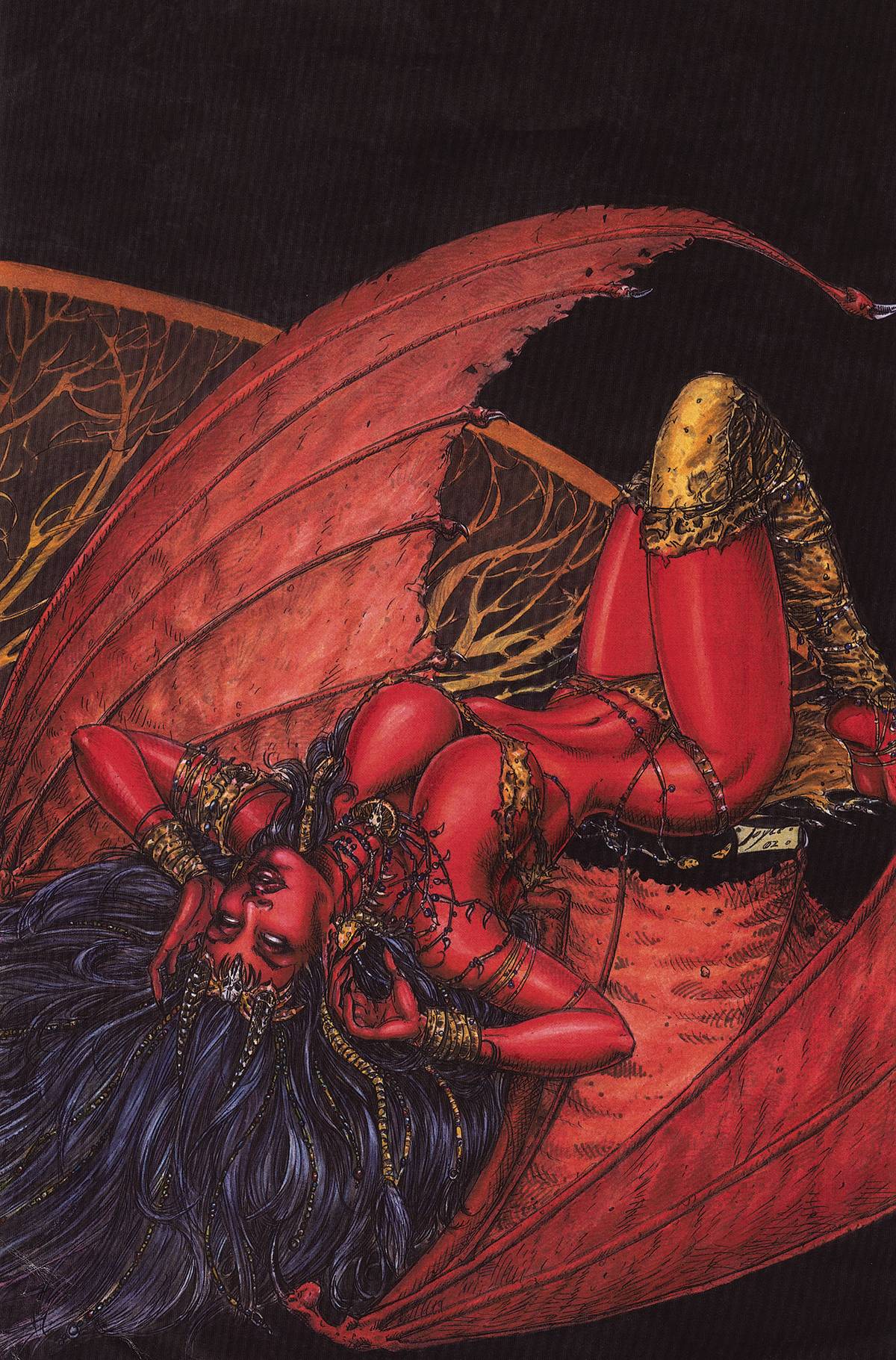 Lady Hel #1 V 1:10 FOC Joyce Chin Virgin Variant (08/17/2022) Dynamite - Golden Apple Comics