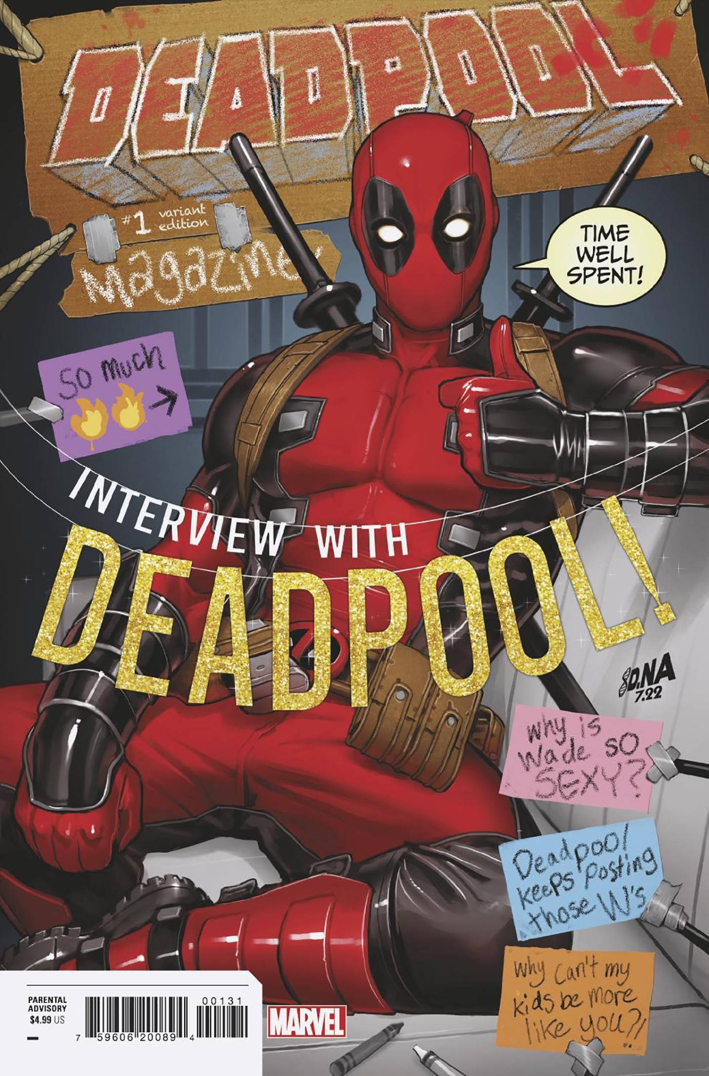Deadpool (2022) #1 (Variant), Comic Issues, deadpool 