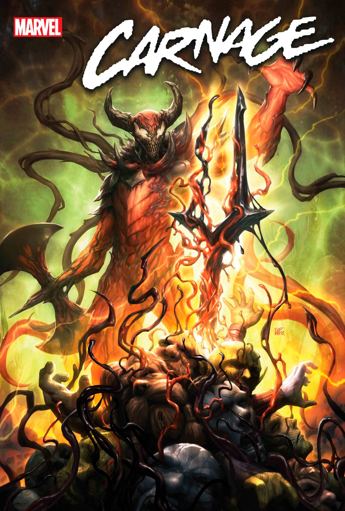 Carnage #10 A Kendrick Lim Kunkka Ram V (02/22/2023) Marvel - Golden Apple Comics