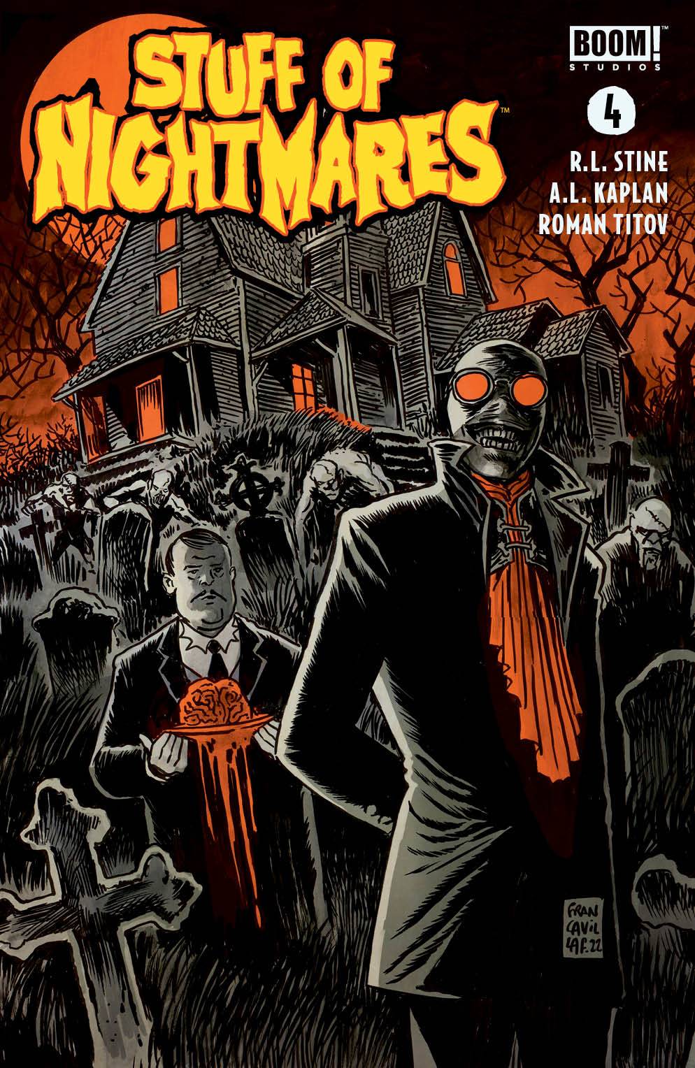 Stuff Of Nightmares #4 (Of 4) A Francesco Francavilla RL Stine (12/21/2022) Boom
