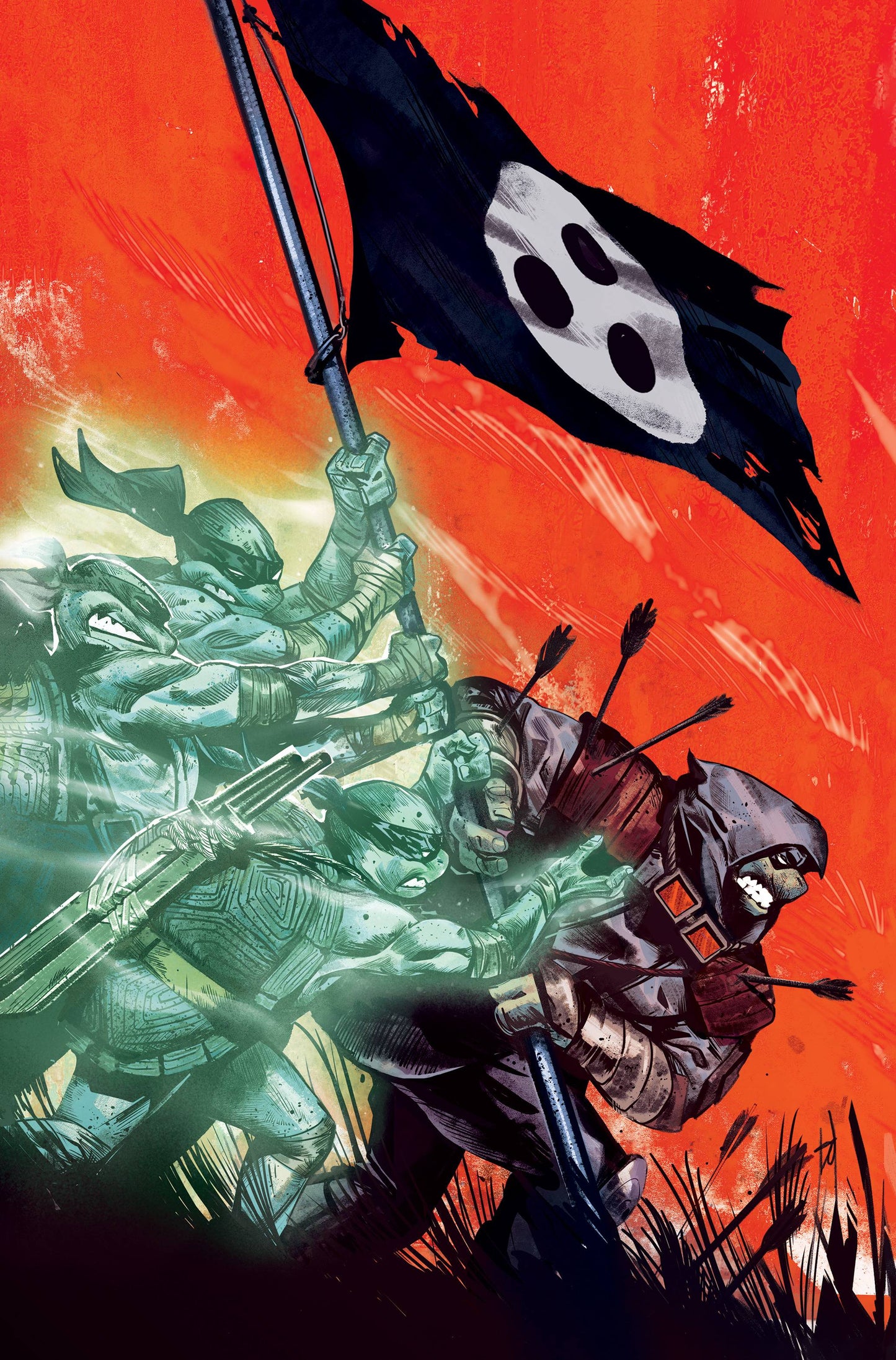 Teenage Mutant Ninja Turtles Tmnt Last Ronin Lost Years #2 E 1:100 Mike Del Mundo Variant (03/15/2023) Idw