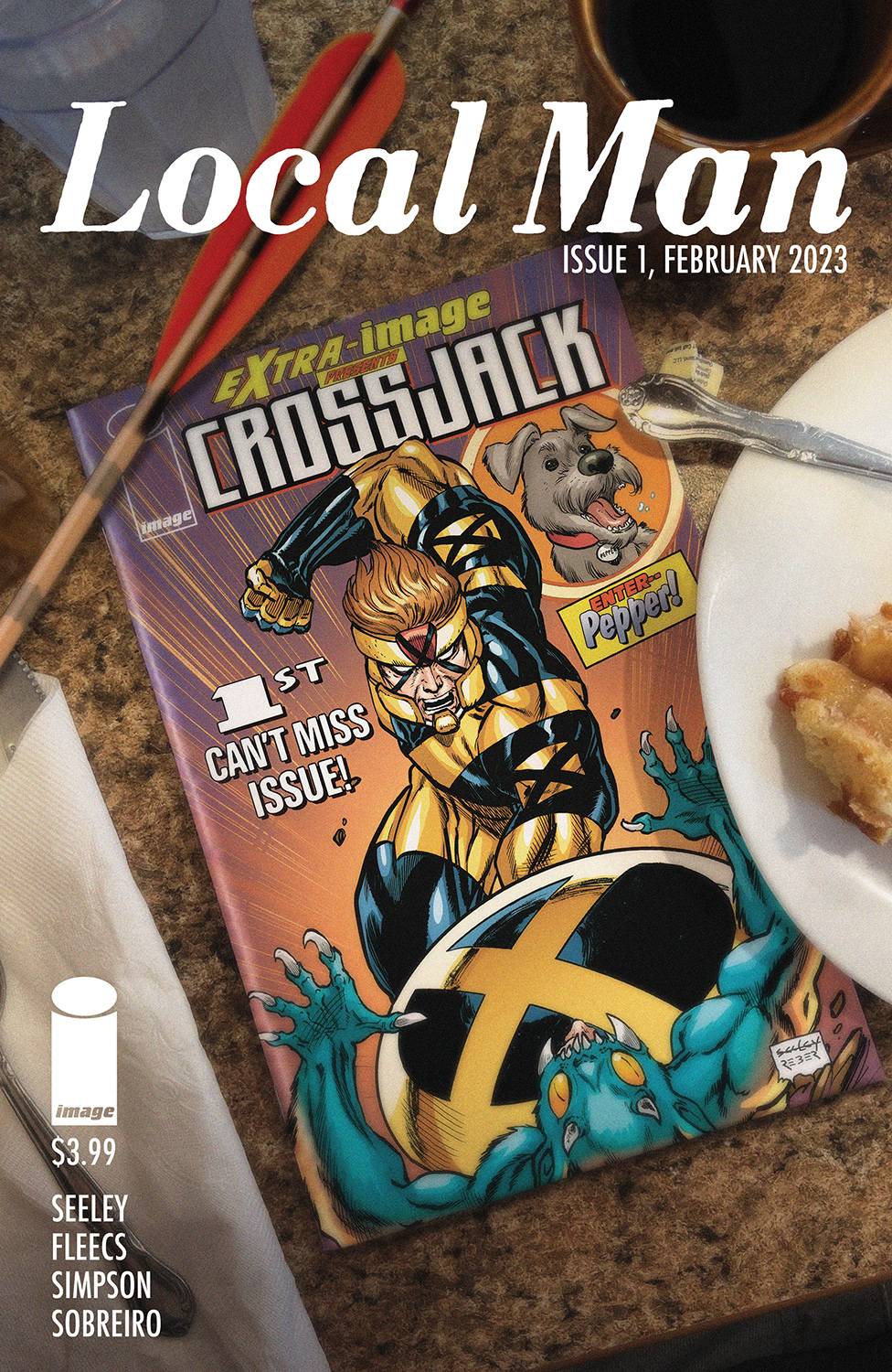 Local Man #1 B Tim Seeley Variant SIGNED Tony Fleecs (02/22/2023) Image