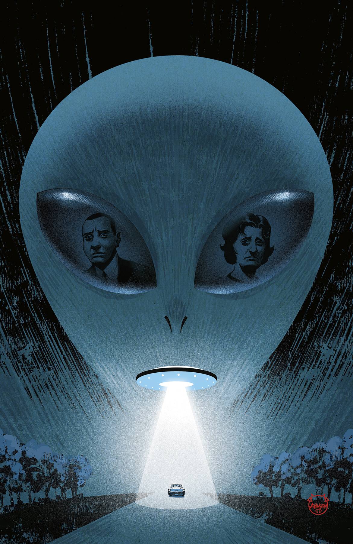 Blue Book #1 (Of 5) F 1:10 Dave Johnson Virgin Variant (02/22/2023) Dark Horse - Golden Apple Comics