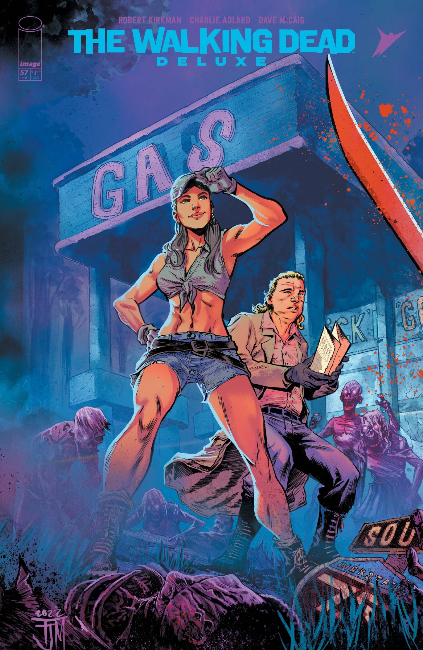 Walking Dead Dlx #57 C Francis Manapul Variant (02/15/2023) Image - Golden Apple Comics