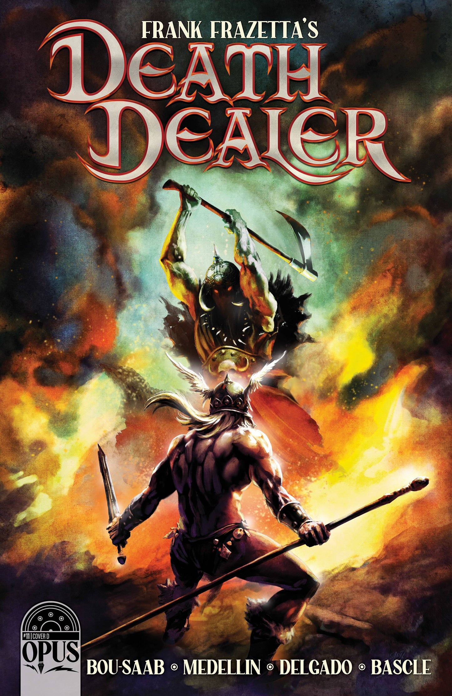 Frank Frazetta Death Dealer #11 D 1:10 Casas (04/05/2023) Opus - Golden Apple Comics