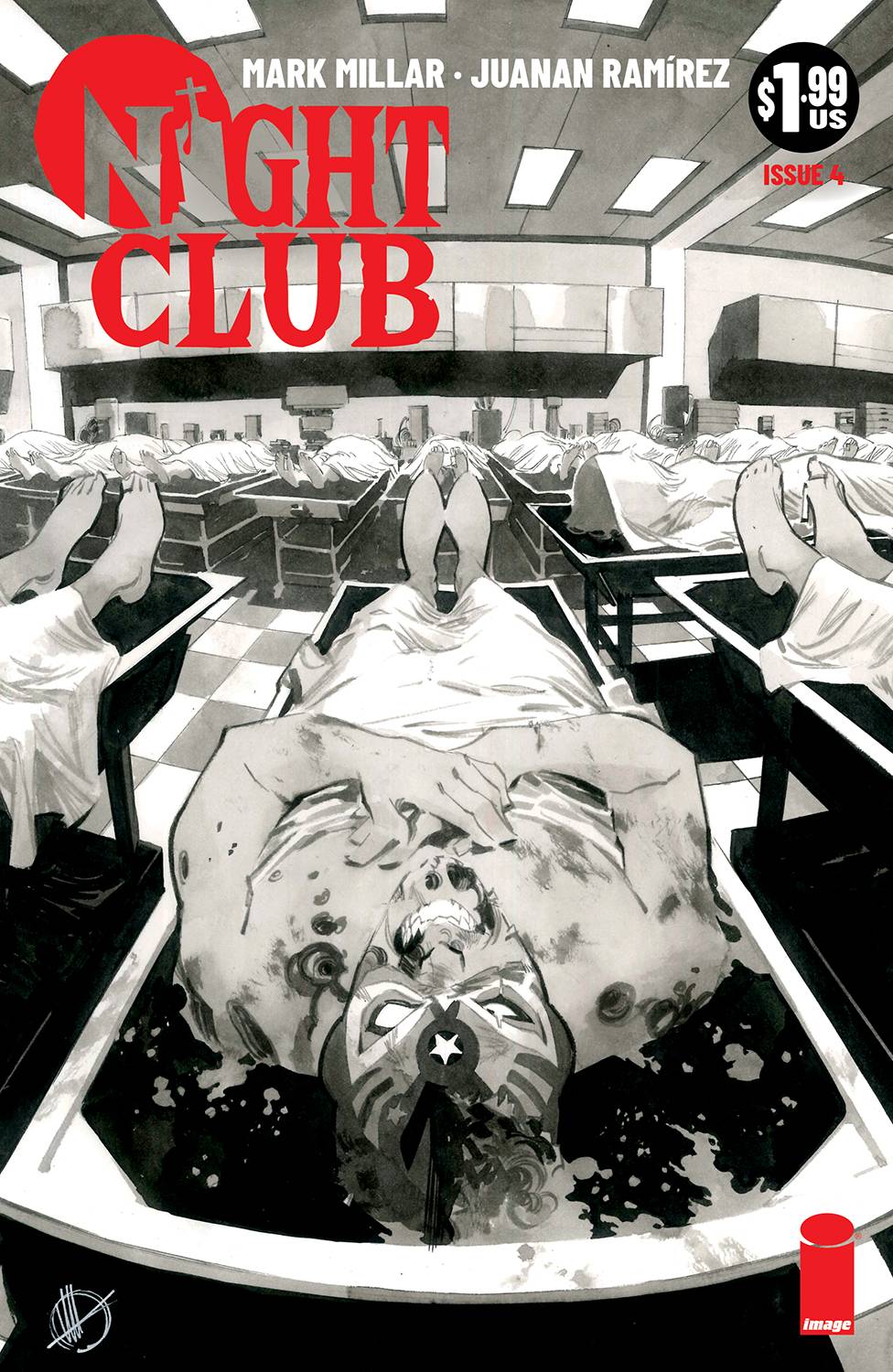 Night Club #4 (Of 6) B Matteo Scalera B&W Variant (03/15/2023) Image