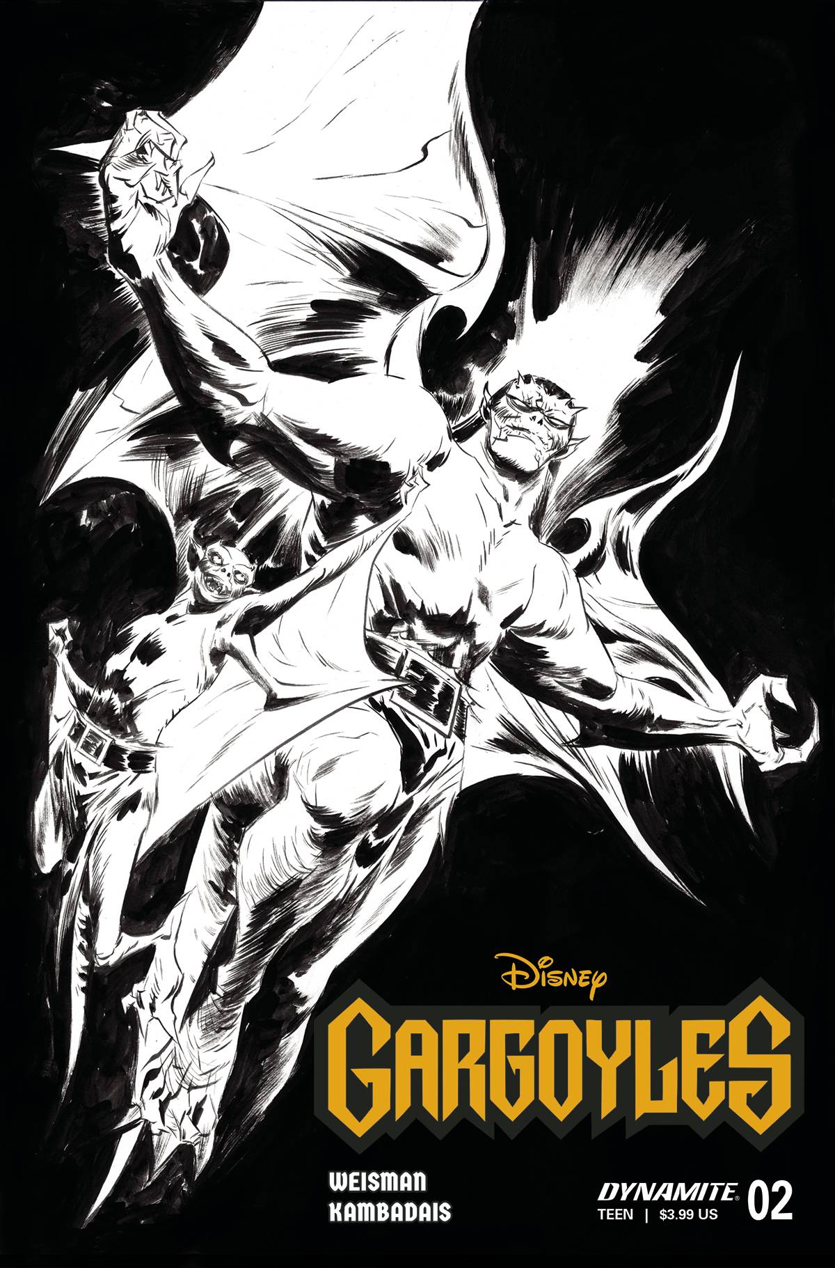 Gargoyles #2 X 1:10 Foc Jae Lee Line Art Variant (01/18/2023) Dynamite