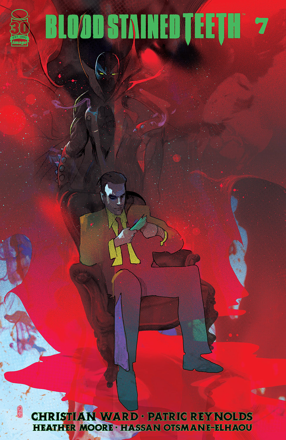 Blood Stained Teeth #7 2nd Print Christian Ward Spawn Variant (Mr) (01/04/2023) Image - Golden Apple Comics