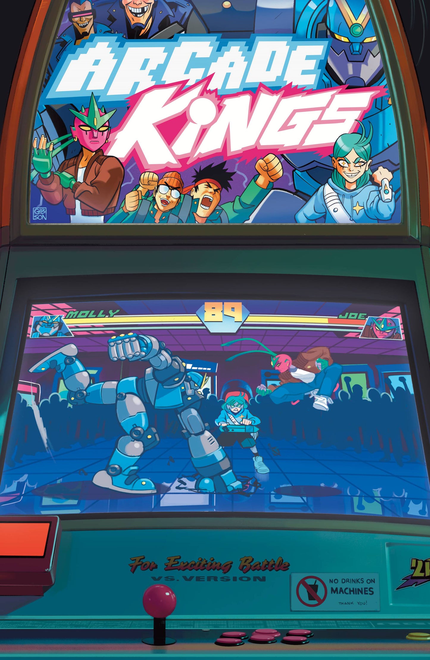 Arcade Kings #1 (Of 5) C 1:10 Jordan Gibson Variant (05/17/2023) Image - Golden Apple Comics