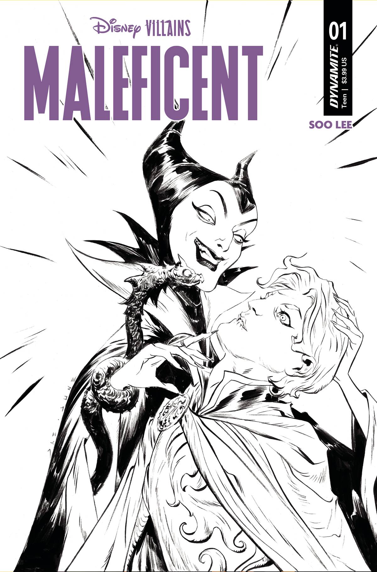 Disney Villains Maleficent #2 G 1:10 Jae Lee Lin Variant (06/07/2023) Dynamite - Golden Apple Comics