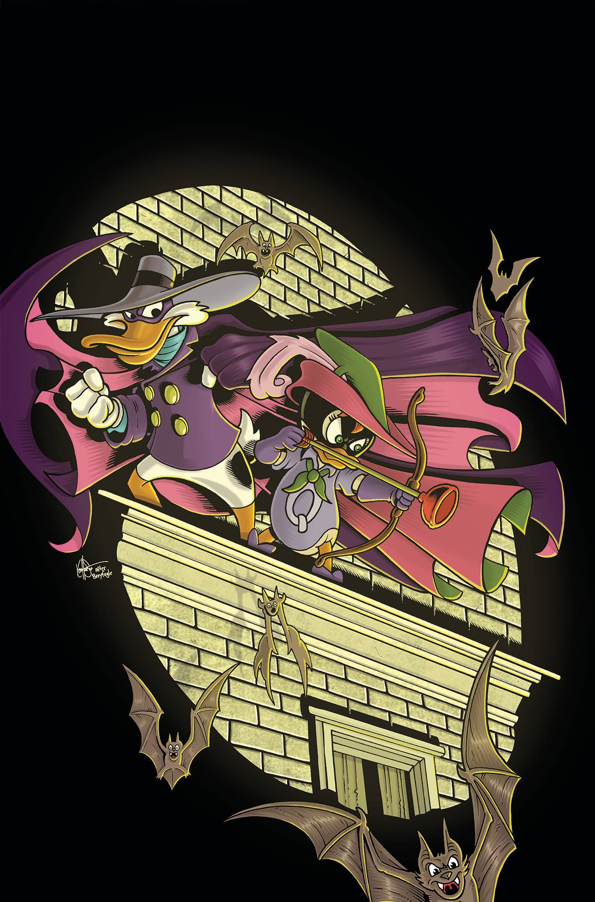 Darkwing Duck #5 W 1:10 Foc Ken Haeser Virgin Variant (05/24/2023) Dynamite