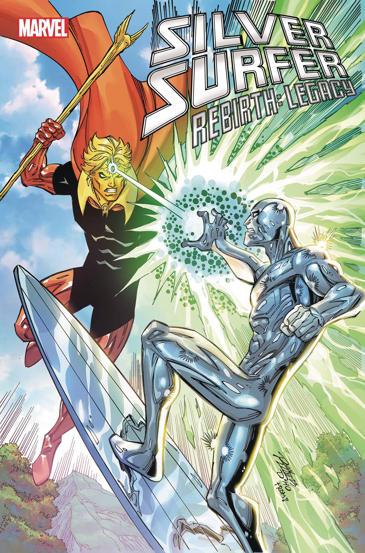 Frühstücksbrettchen Marvel - Silver Surfer Grain of Space Frühstücksbrettchen Marvel - Silver Surfer Grain of Space