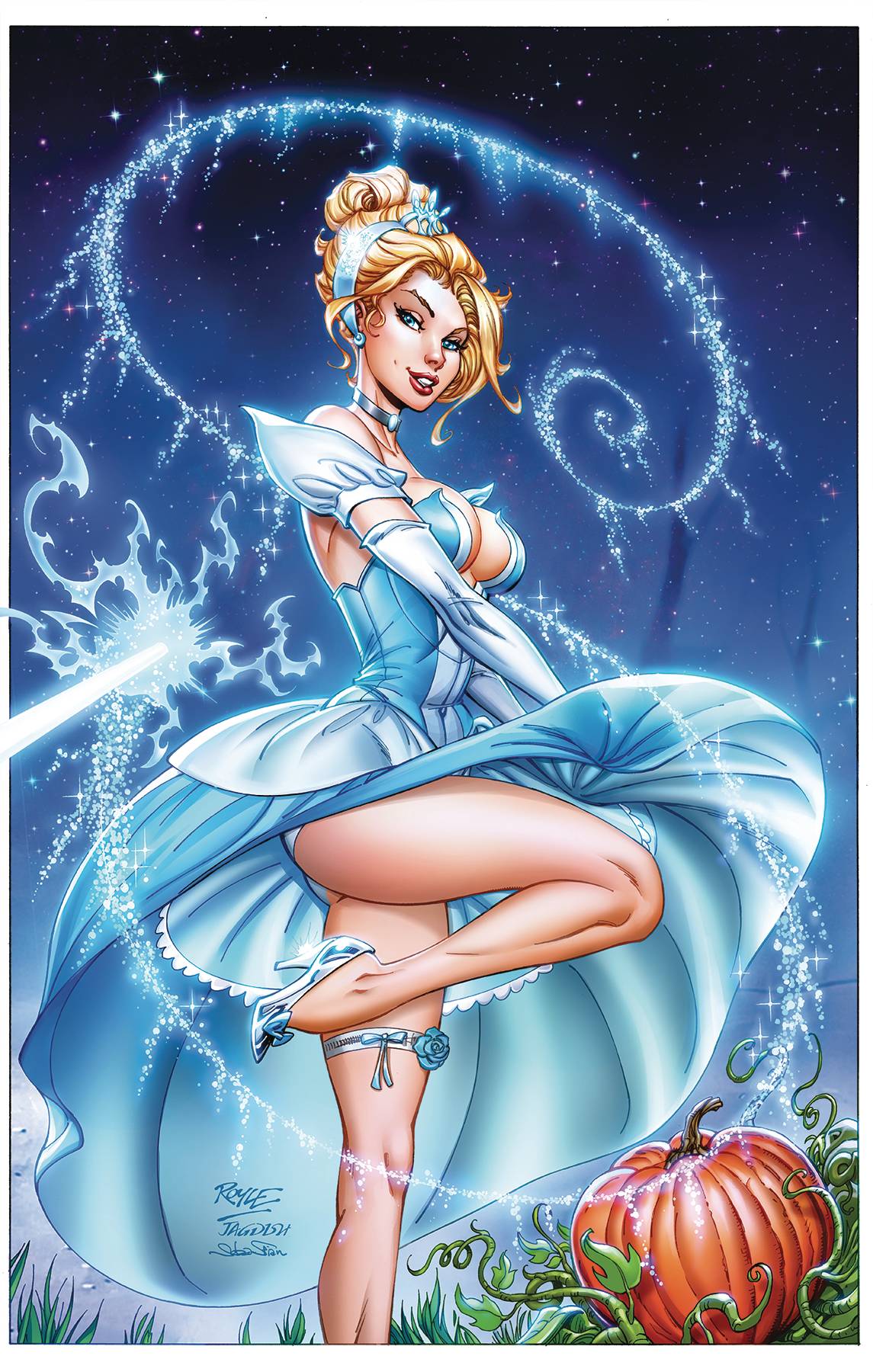 Grimm Fairy Tales #75 F 1:25 Foc Royle Cinderella Variant (08/30/2023) Zenescope - Golden Apple Comics