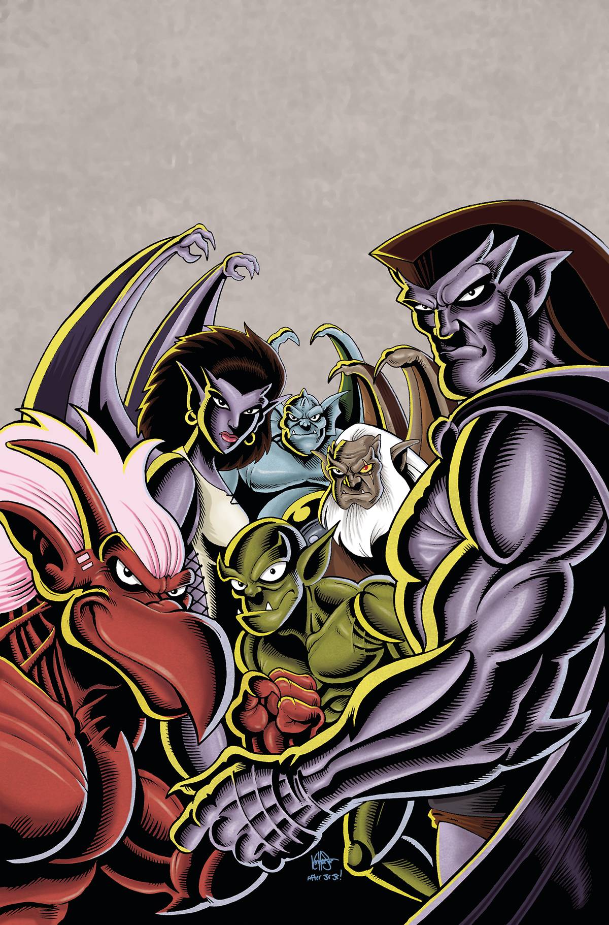 Gargoyles #9 X 1:10 Foc Ken Haeser Virgin Variant (09/13/2023) Dynamite - Golden Apple Comics