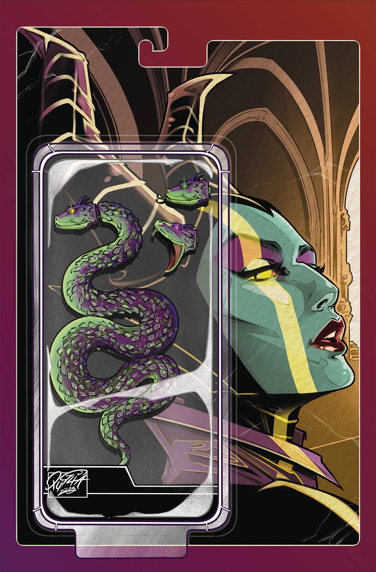 Disney Villains Maleficent #5 P 1:7 Foc Action Figure Variant (09/27/2023) Dynamite