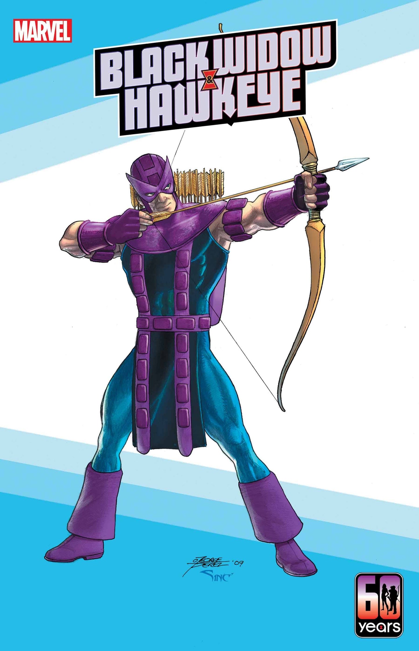 Black Widow And Hawkeye #1 E 1:25 George Perez Variant (03/13/2024) Marvel - Golden Apple Comics