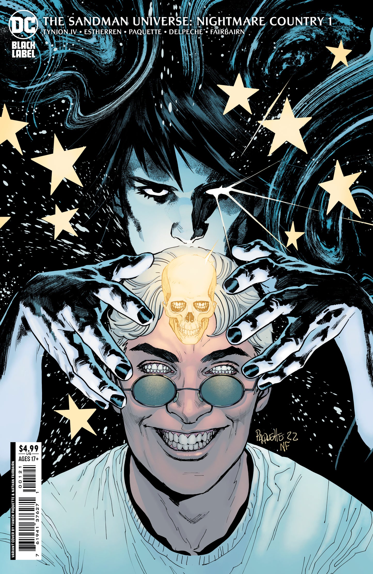 Sandman Universe Nightmare Country #1 B Yanick Paquette Card Stock Variant (Mr) (04/12/2022) Dc