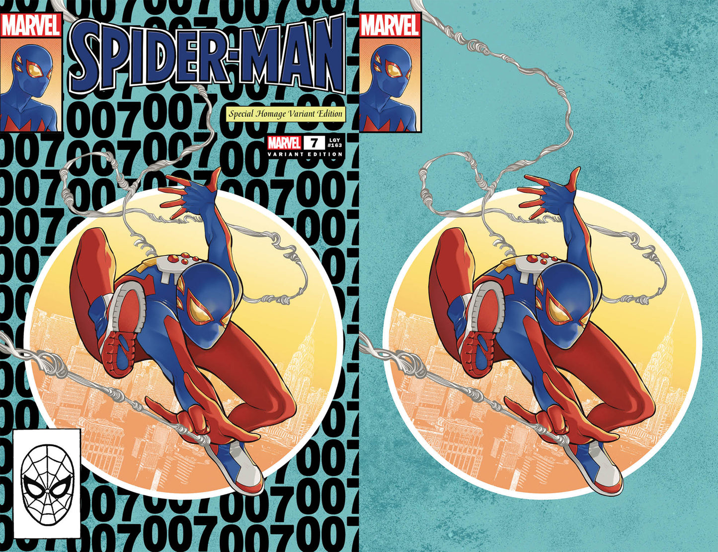 Spider-Man #7 2nd Print Romy Jones Amazing Spider-Man 300 Homage Spider-Boy Variant (05/17/2023) Marvel - Golden Apple Comics