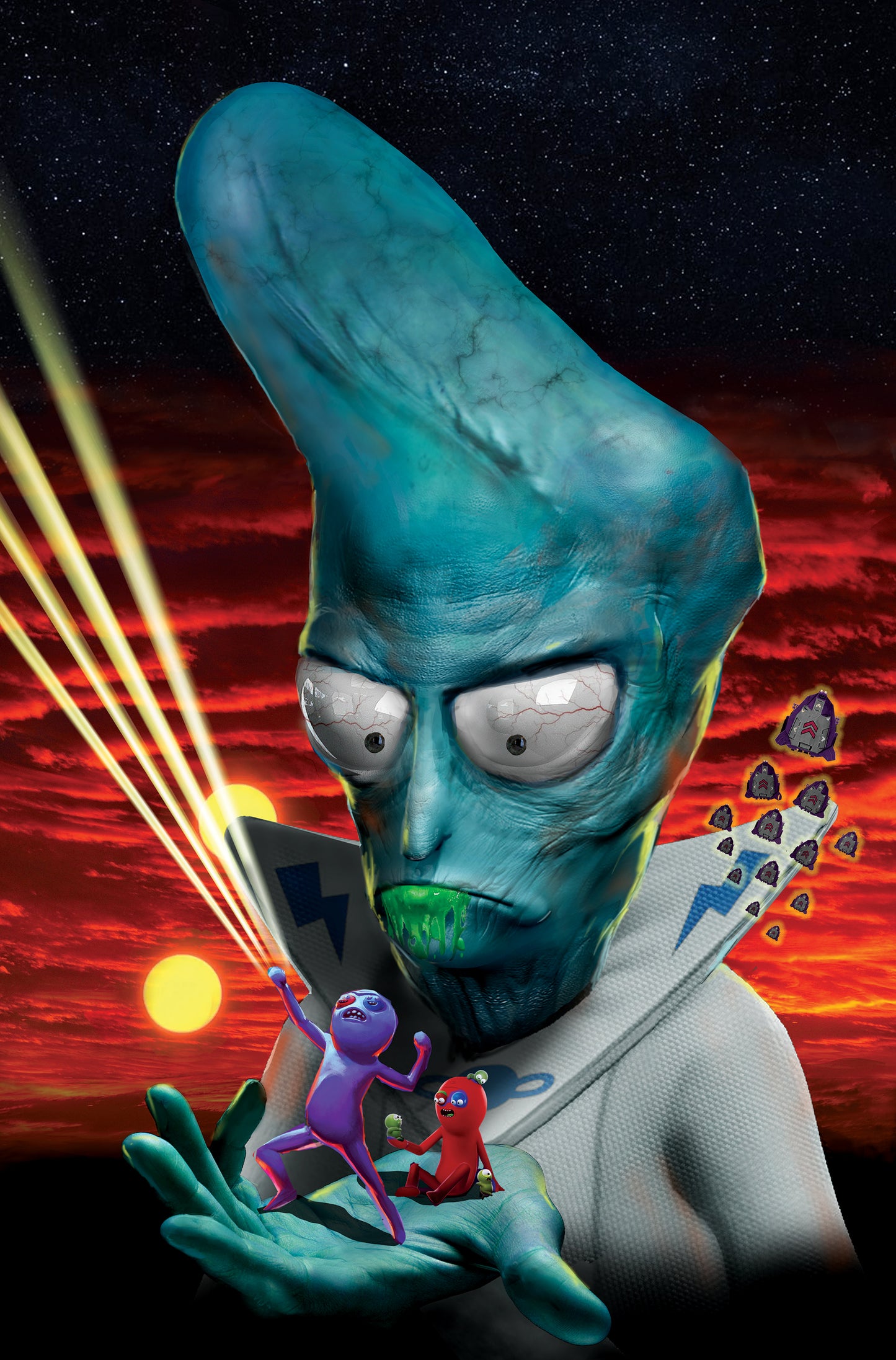 Trover Saves The Universe #3 (Of 5) John Gallagher Virgin Variant (Mr) (10/13/2021) Image - Golden Apple Comics