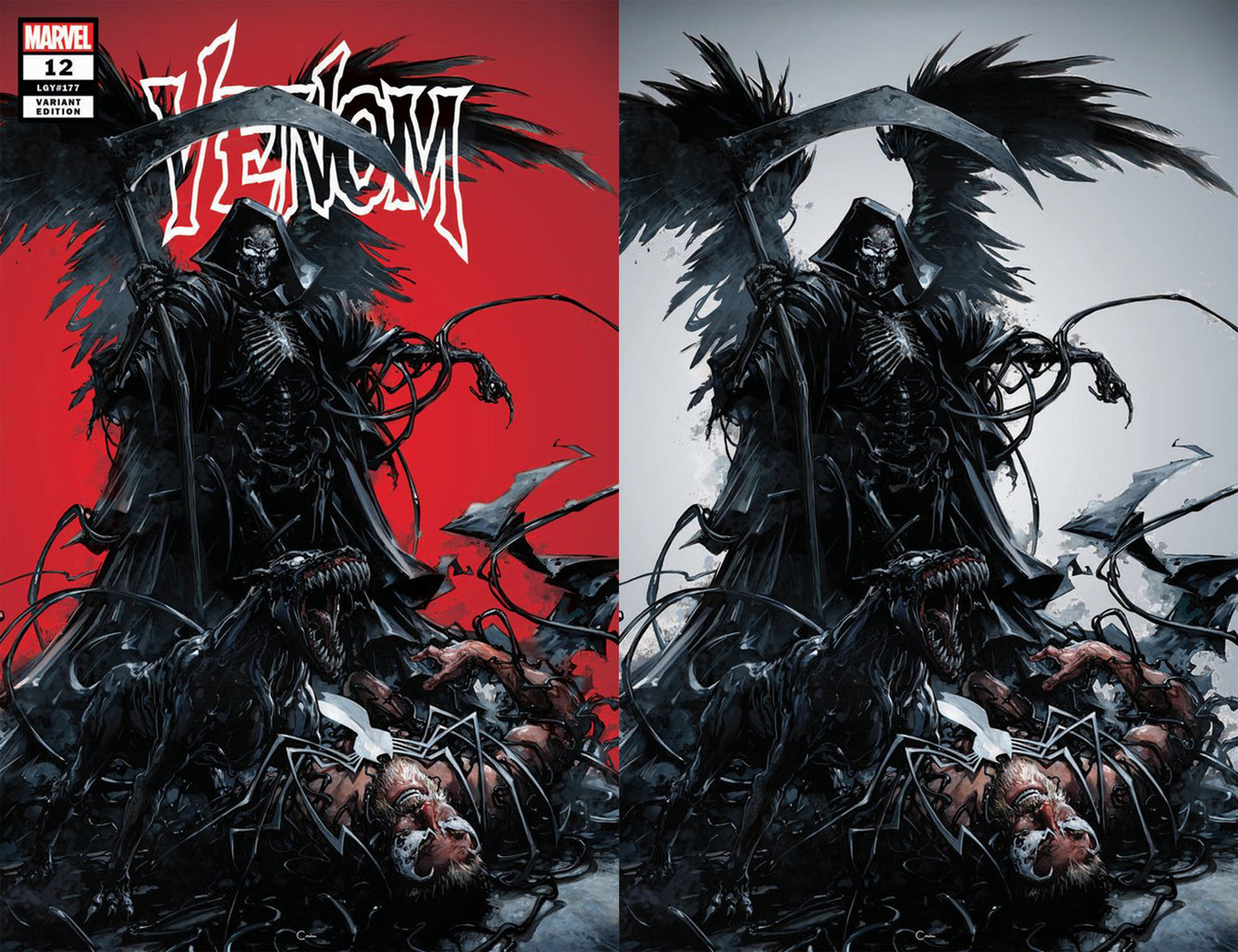 Venom #12 Marvel Clayton Crain Grim Reaper Variant Trade + Virgin Options (03/20/2019)