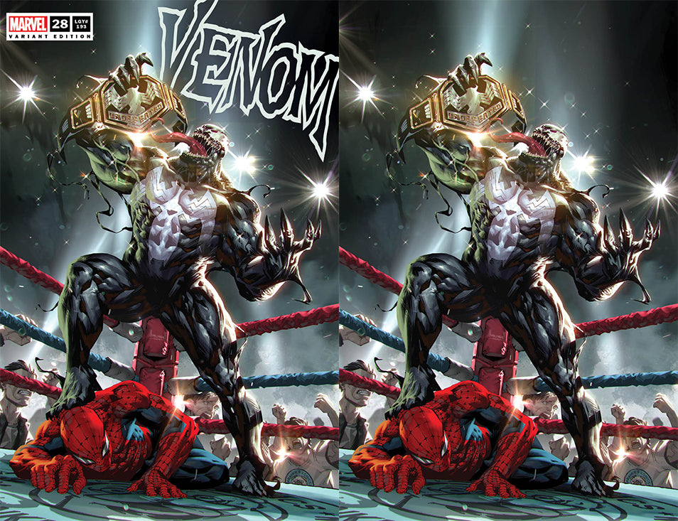 Venom #28 Kael Ngu Wrestling Belt Spider-Man Variant (09/23/2020) Marvel