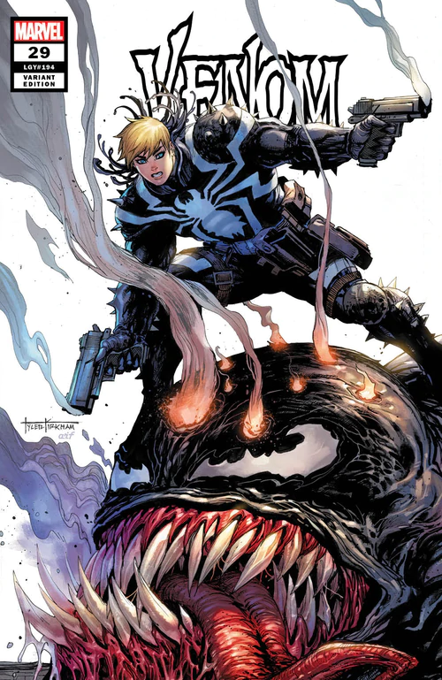 Venom #29 Tyler Kirkham Trade Variant Dylan Brock Agent (10/21/2020) M
