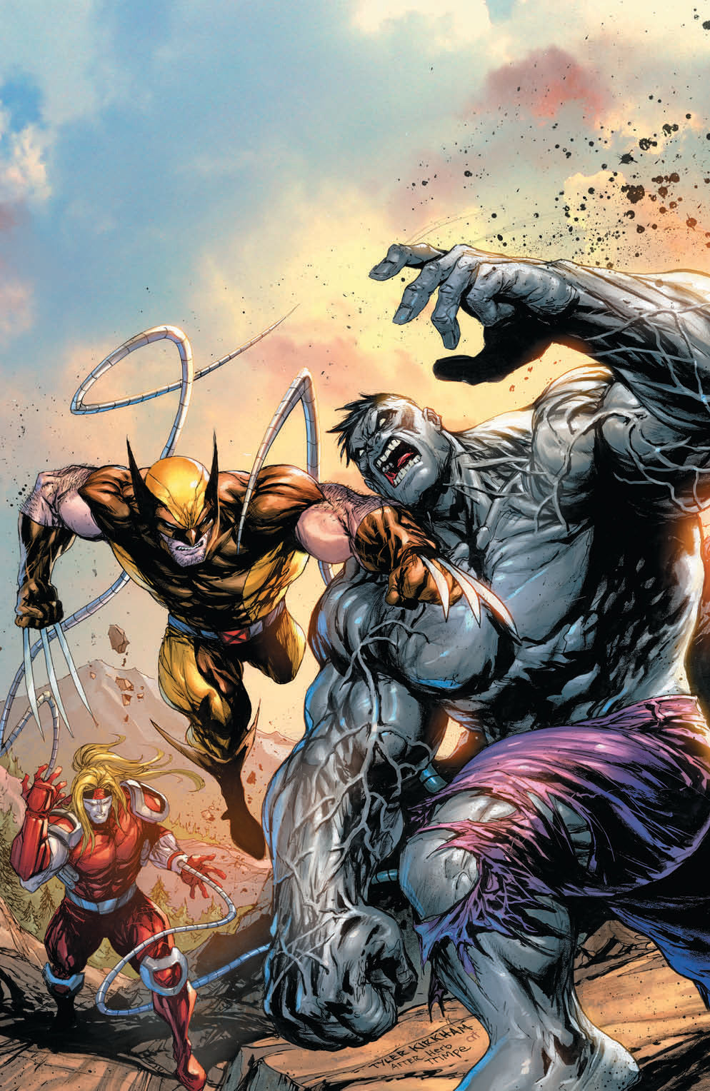 Wolverine #1 Tyler Kirkham Incredible Hulk 181 Homage Variant DX (02/19/2020) Marvel