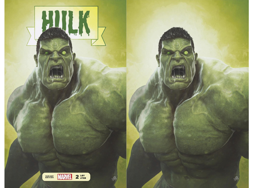Hulk #2 Bjorn Barends Monster Card Variant (12/01/2021) Marvel - Golden Apple Comics