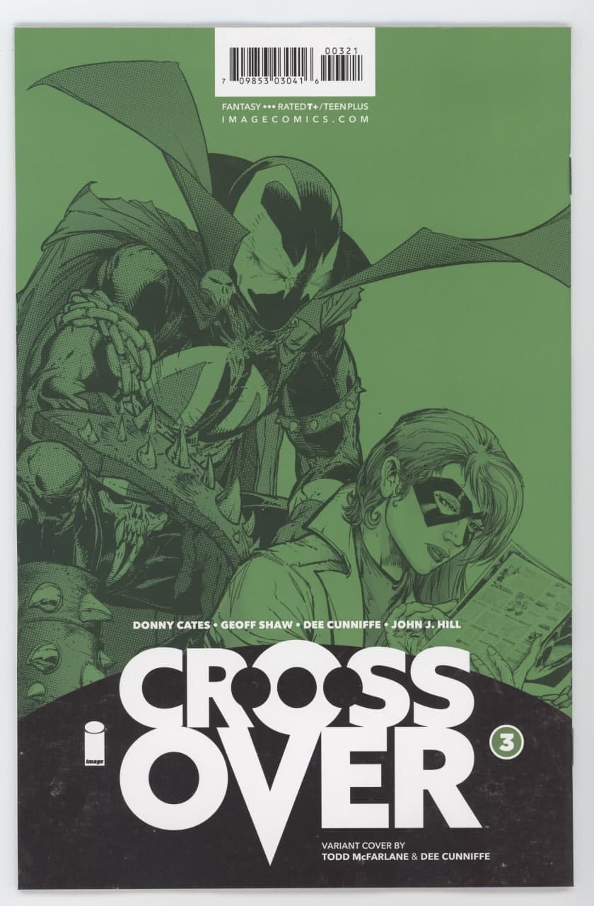 Crossover #3 Todd McFarlane Shadowhawk 1 Variant (01/06/2021) Image