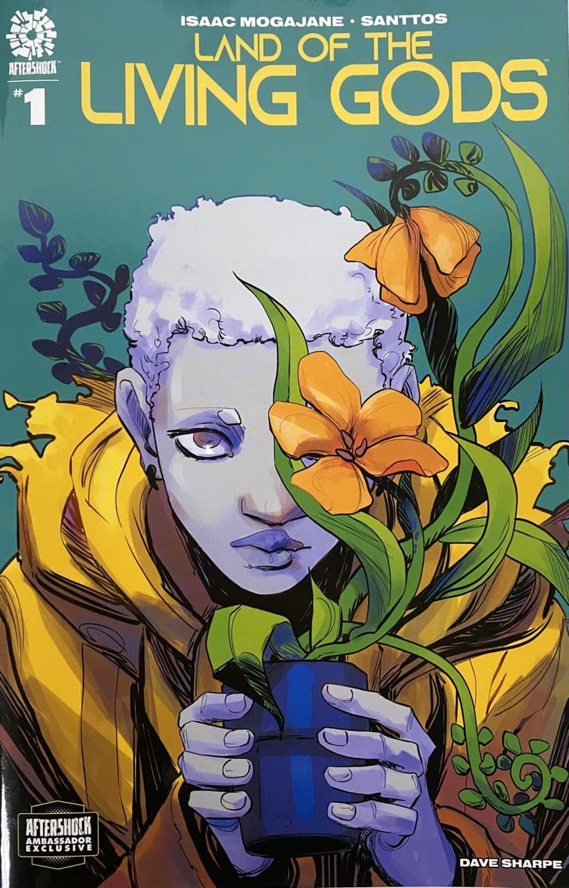 Land Of Living Gods #1 Aftershock Ambassador Exclusive NM+9.6