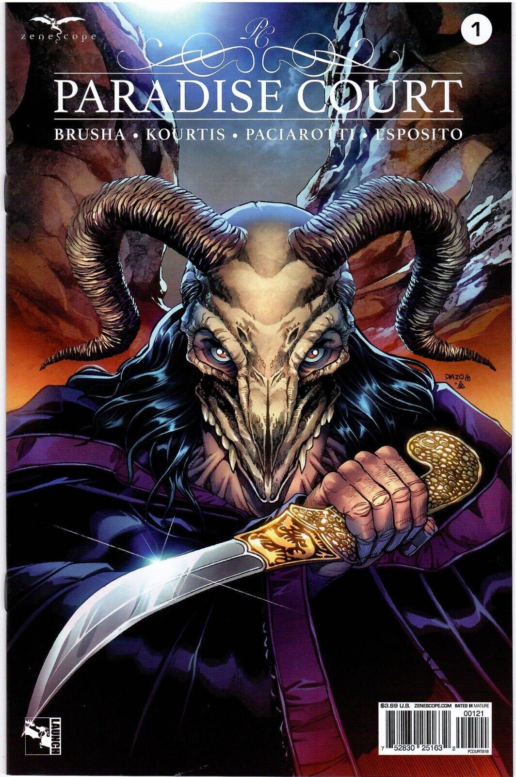 PARADISE COURT #1 (OF 5) Bong Dazo Variant (07/25/2018)