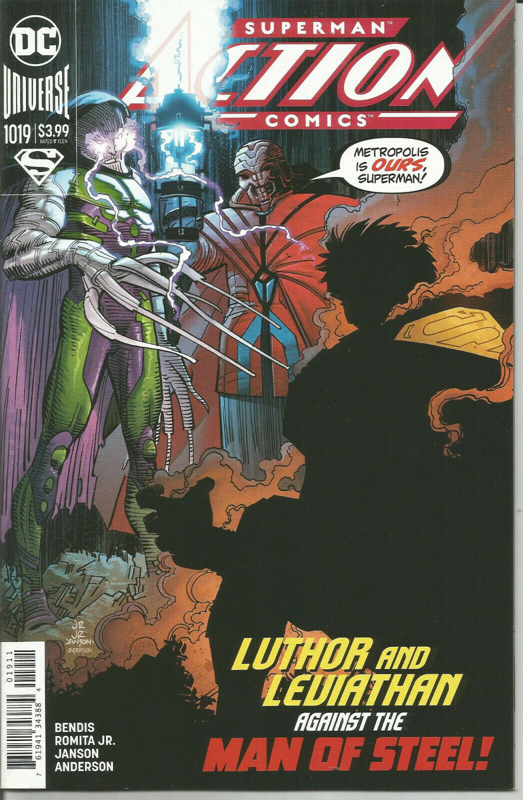Superman ACTION COMICS #1019 A John Romita Brian Michael Bendis (01/29/2020) DC - Golden Apple Comics