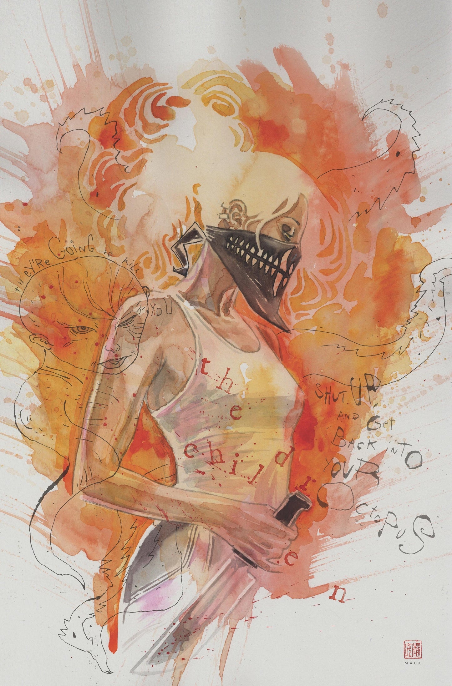 Something is Killing the Children Slaughter Pack #3 #11 12 13 14 15 SIGNED David Mack Variant (06/29/2022) Boom - Golden Apple Comics