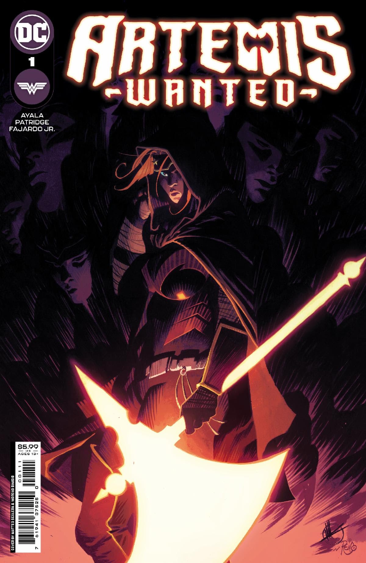Artemis Wanted #1 (One Shot) A Matteo Scalera Vita Ayala (07/19/2022) Dc