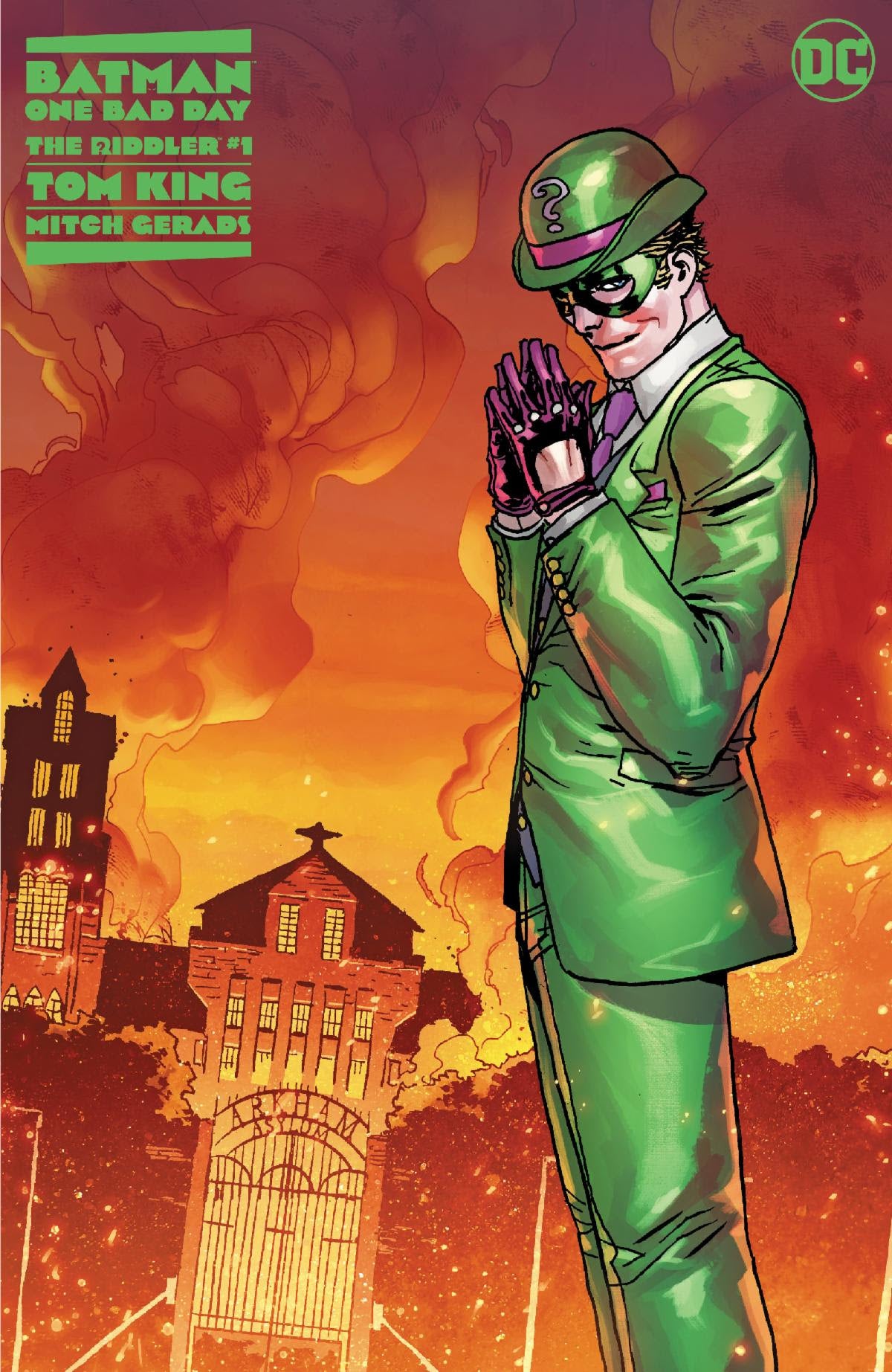 Batman One Bad Day The Riddler #1 (One Shot) F Giuseppe Camuncoli Premium Variant (08/16/2022) Dc