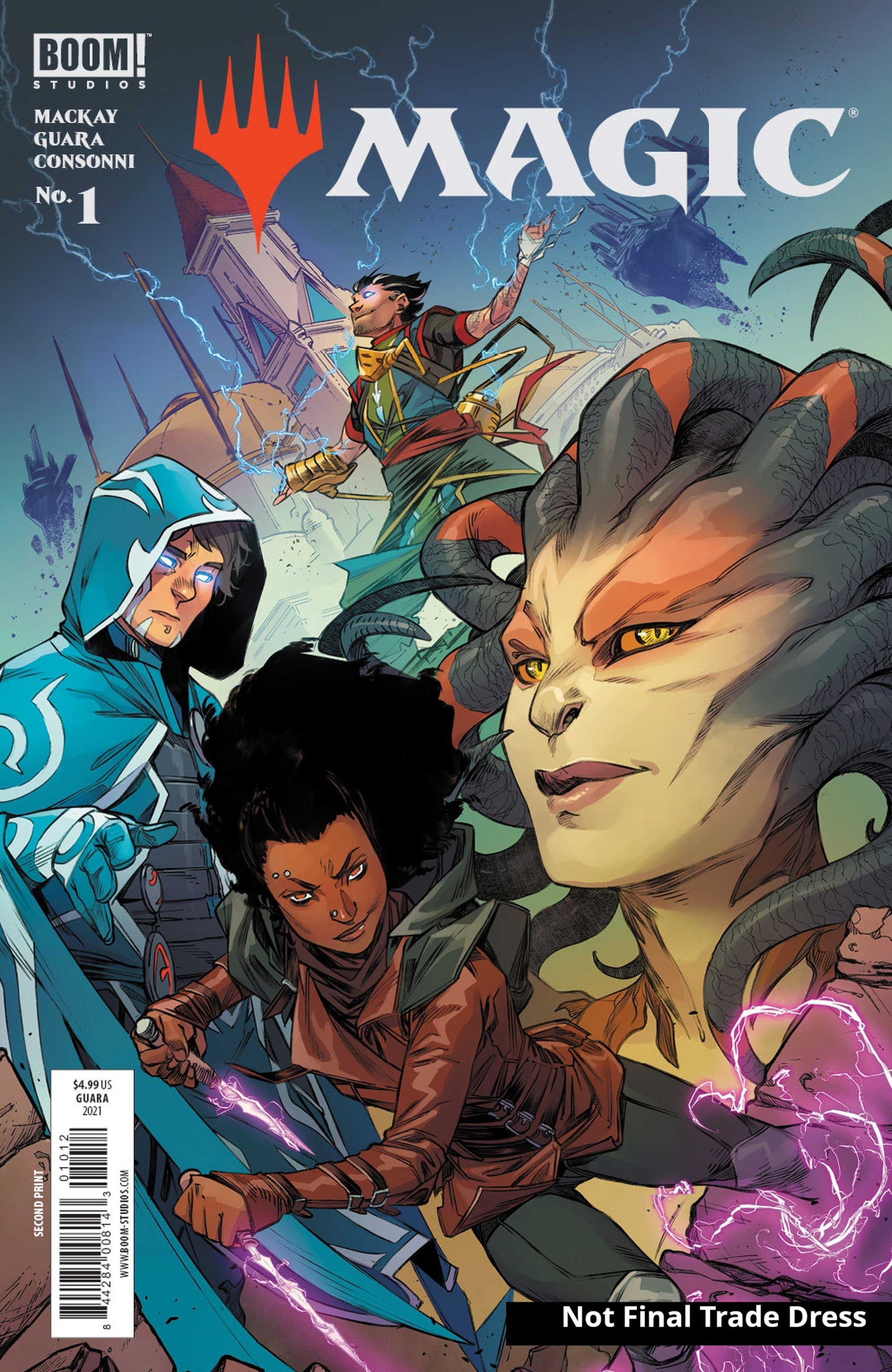 Magic The Gathering #1 2nd Print LG Guara Variant MTG (04/28/2021) Boom