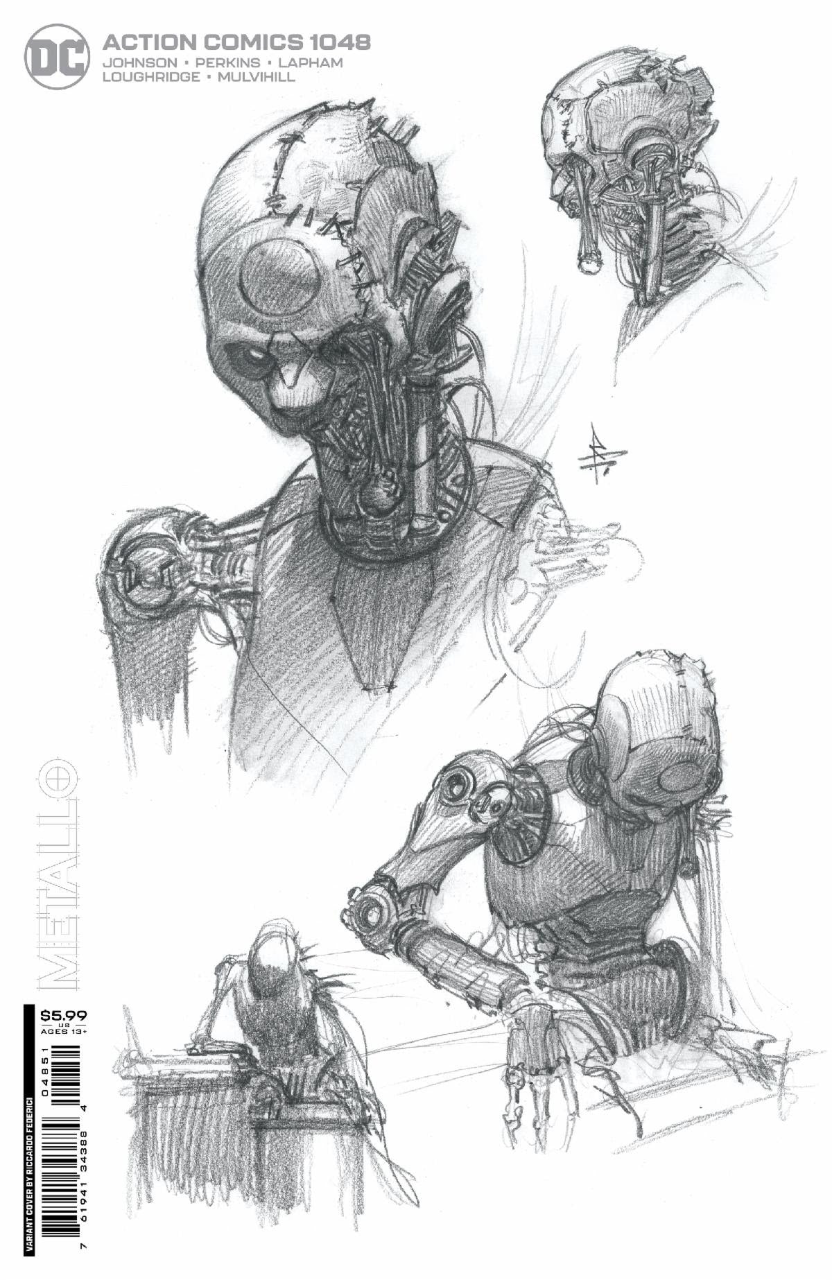 Superman Action Comics #1048 E Riccardo Federici Design Variant (Kal-El Returns) (10/25/2022) Dc - Golden Apple Comics