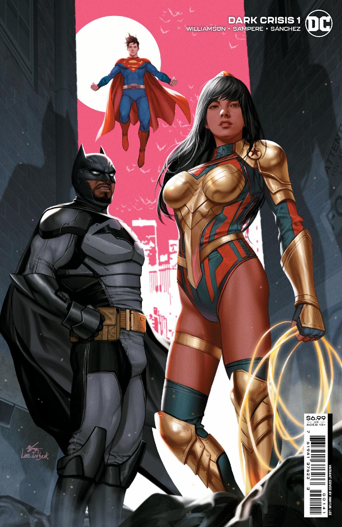 Dark Crisis #1 (Of 7) D In-hyuk Lee Card Stock Variant GGA (06/07/2022) Dc - Golden Apple Comics