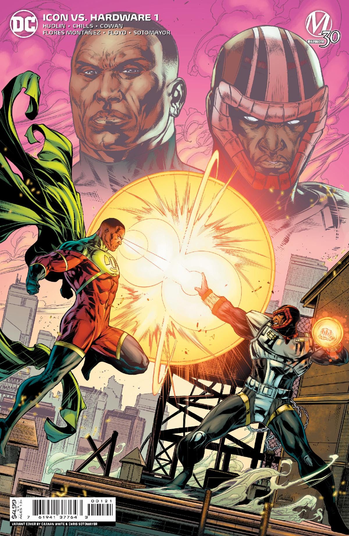 Icon Vs Hardware #1 (Of 5) B Caanan White & Chris Sotomayor Variant (02/14/2023) Dc