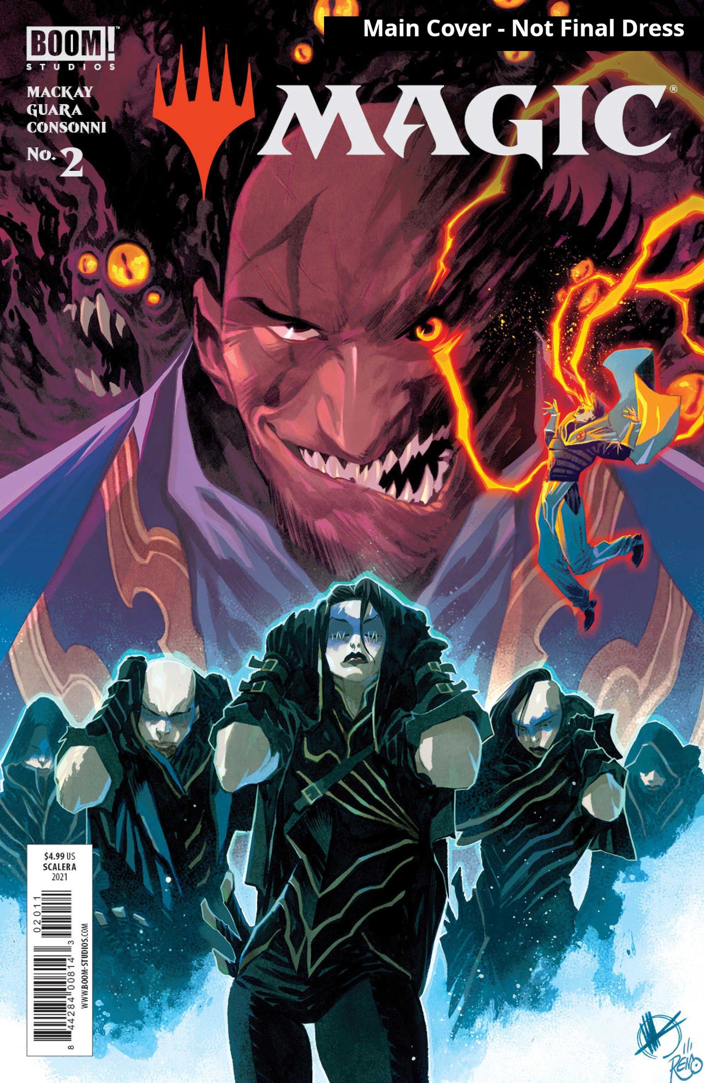 Magic The Gathering (Mtg) #2 A Boom 2021 Matteo Scalera