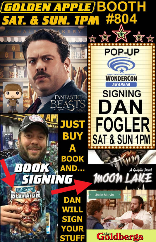 Fantastic Dan Fogler WonderCon Pop-Up Signings