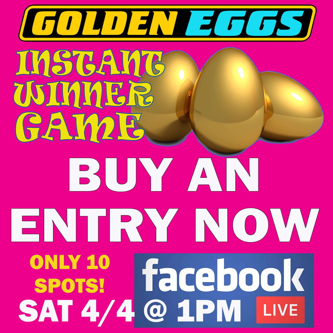 Golden Egg Instant Winner Game