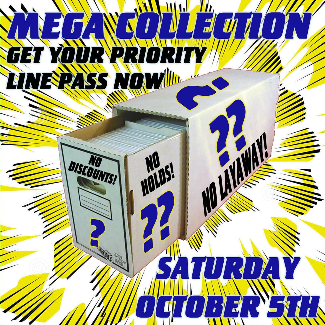 Mega Collection Unveiling and Back Issue Sale at Golden Apple Comics